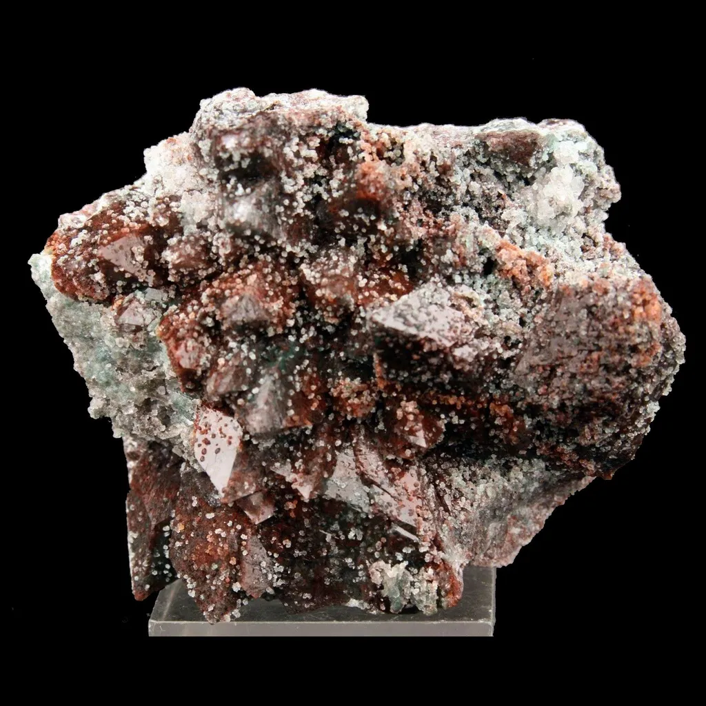 Marshy Apophyllite Pointed Crystals Natural Minerals Specimen image