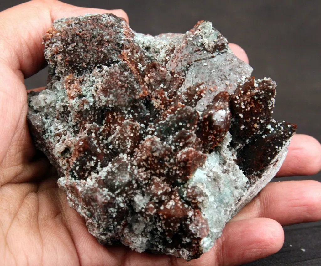 Marshy Apophyllite Pointed Crystals Natural Minerals Specimen - image 5