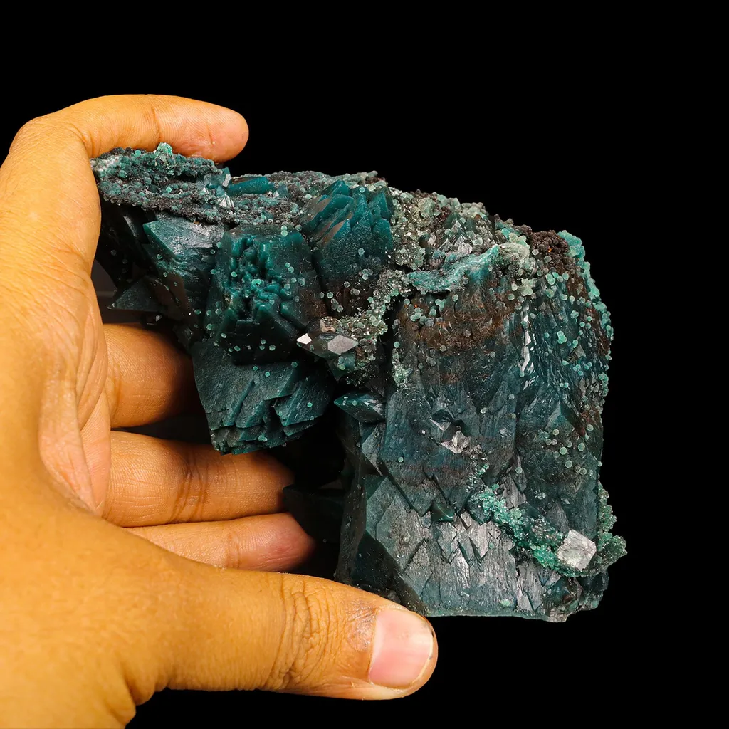 Marshy Apophyllite with Chalcedony Natural Mineral Specimen - image 7