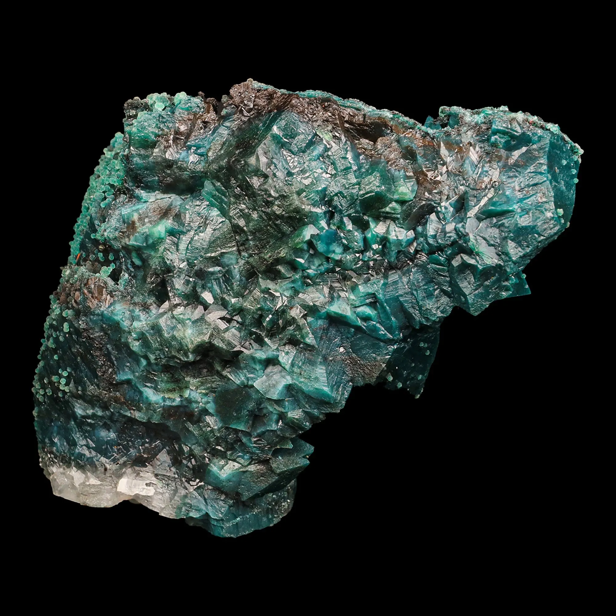 Marshy Apophyllite with Chalcedony Natural Mineral Specimen - image 5