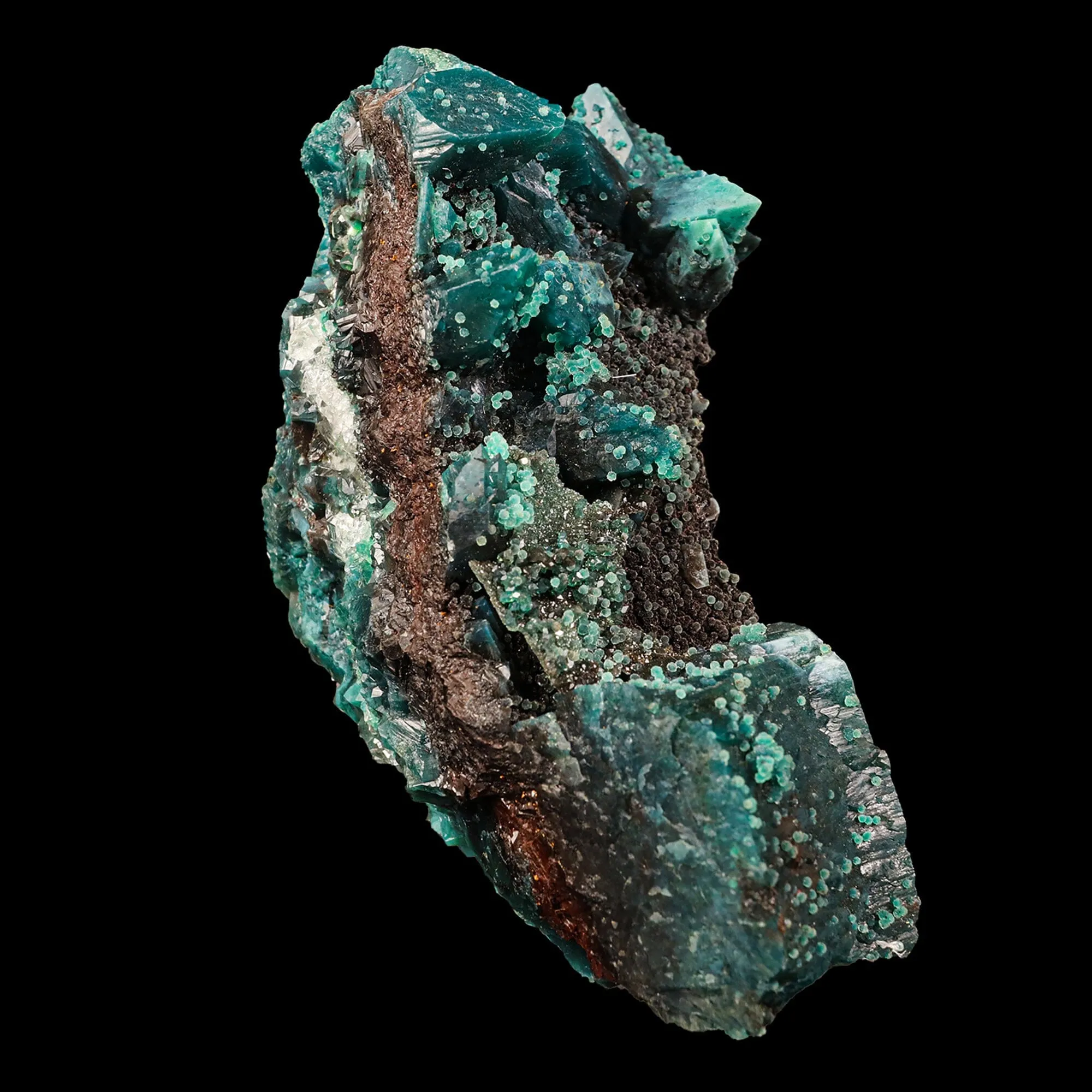 Marshy Apophyllite with Chalcedony Natural Mineral Specimen - image 3