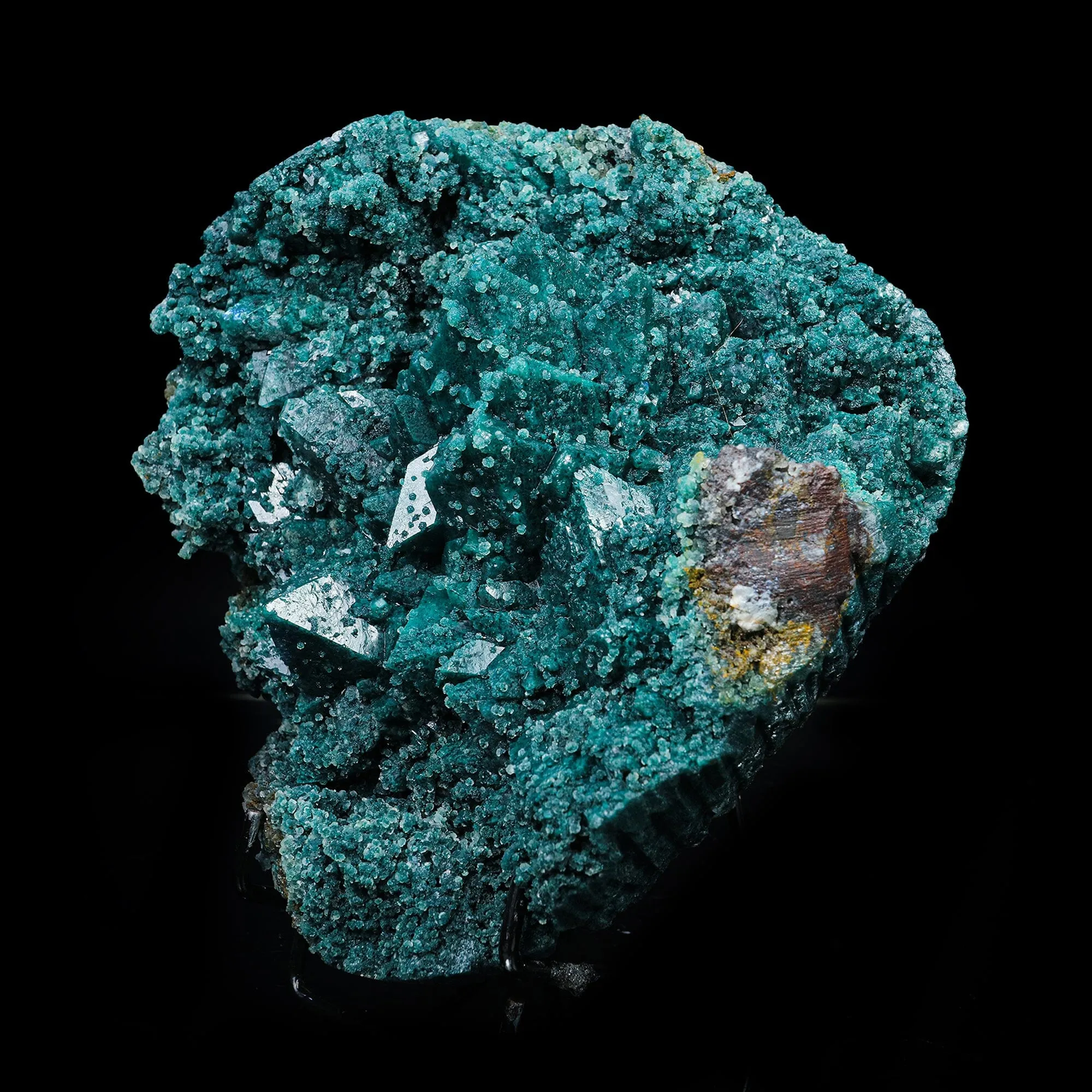 Marshy Apophyllite with Chalcedony Natural Mineral Specimen - image 3