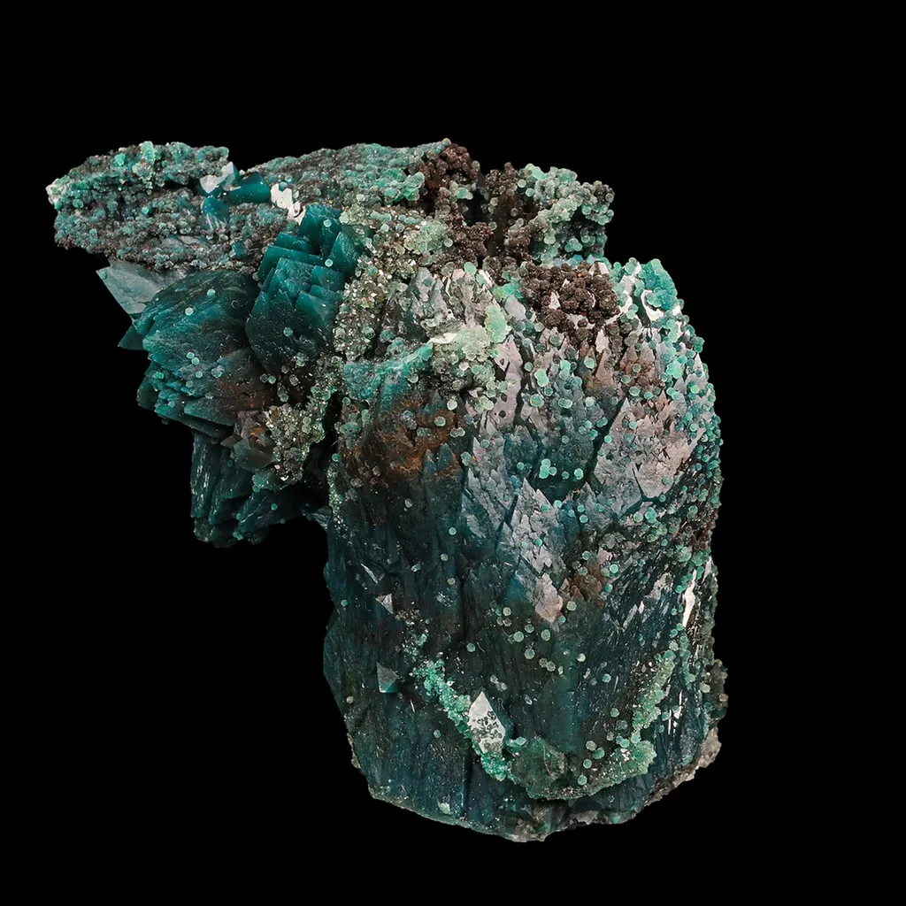 Marshy Apophyllite with Chalcedony Natural Mineral Specimen - image 3