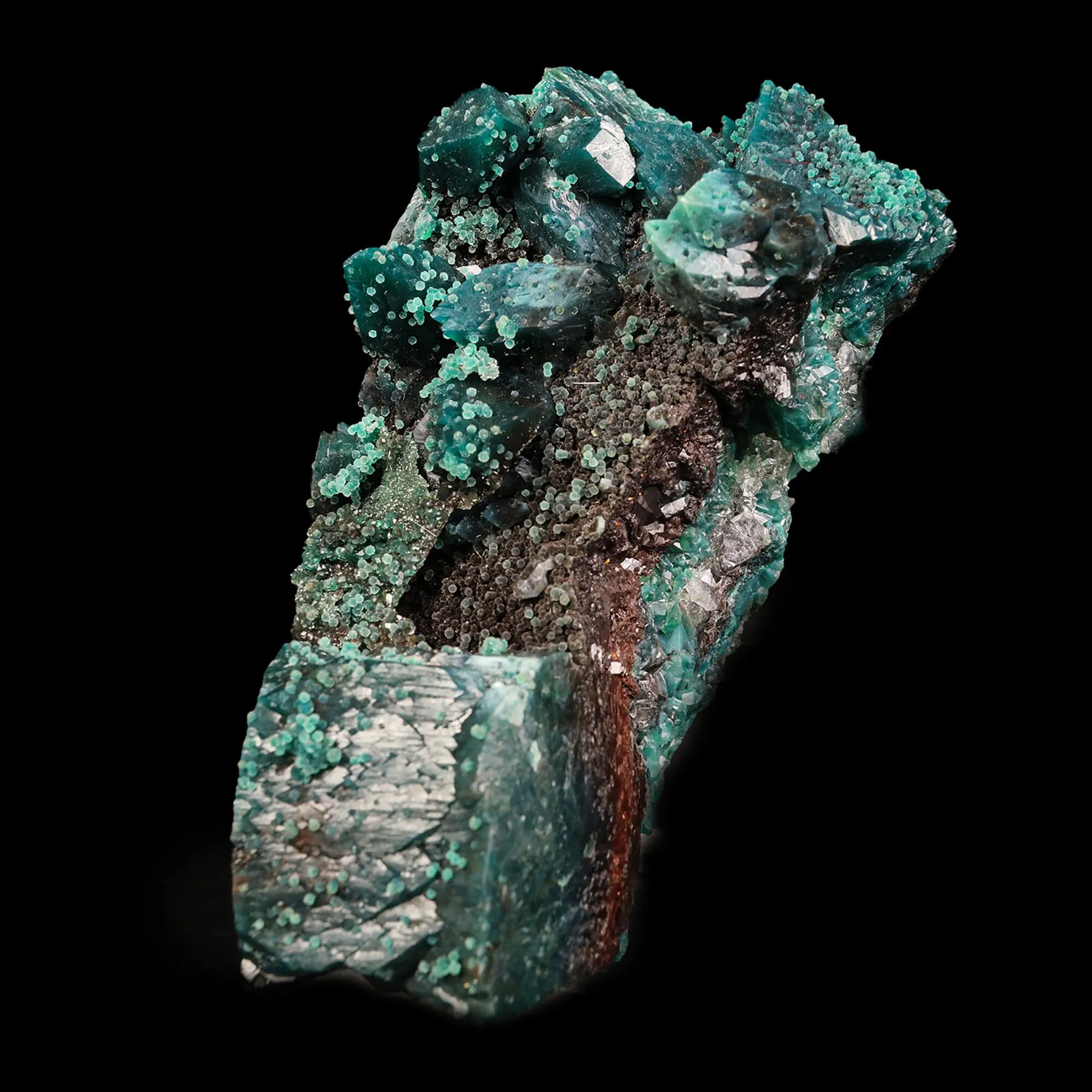 Marshy Apophyllite with Chalcedony Natural Mineral Specimen - image 2