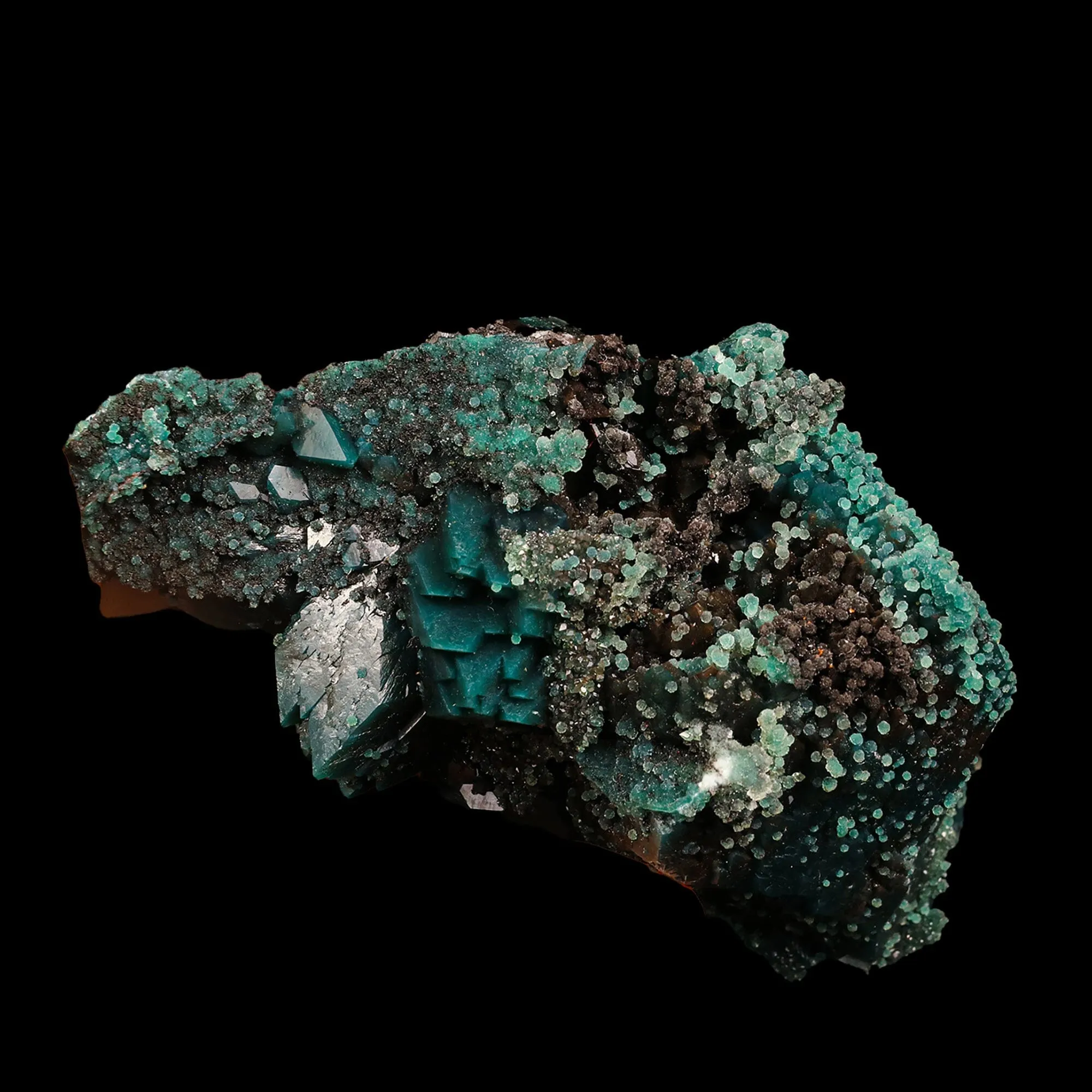 Marshy Apophyllite with Chalcedony Natural Mineral Specimen - image 8