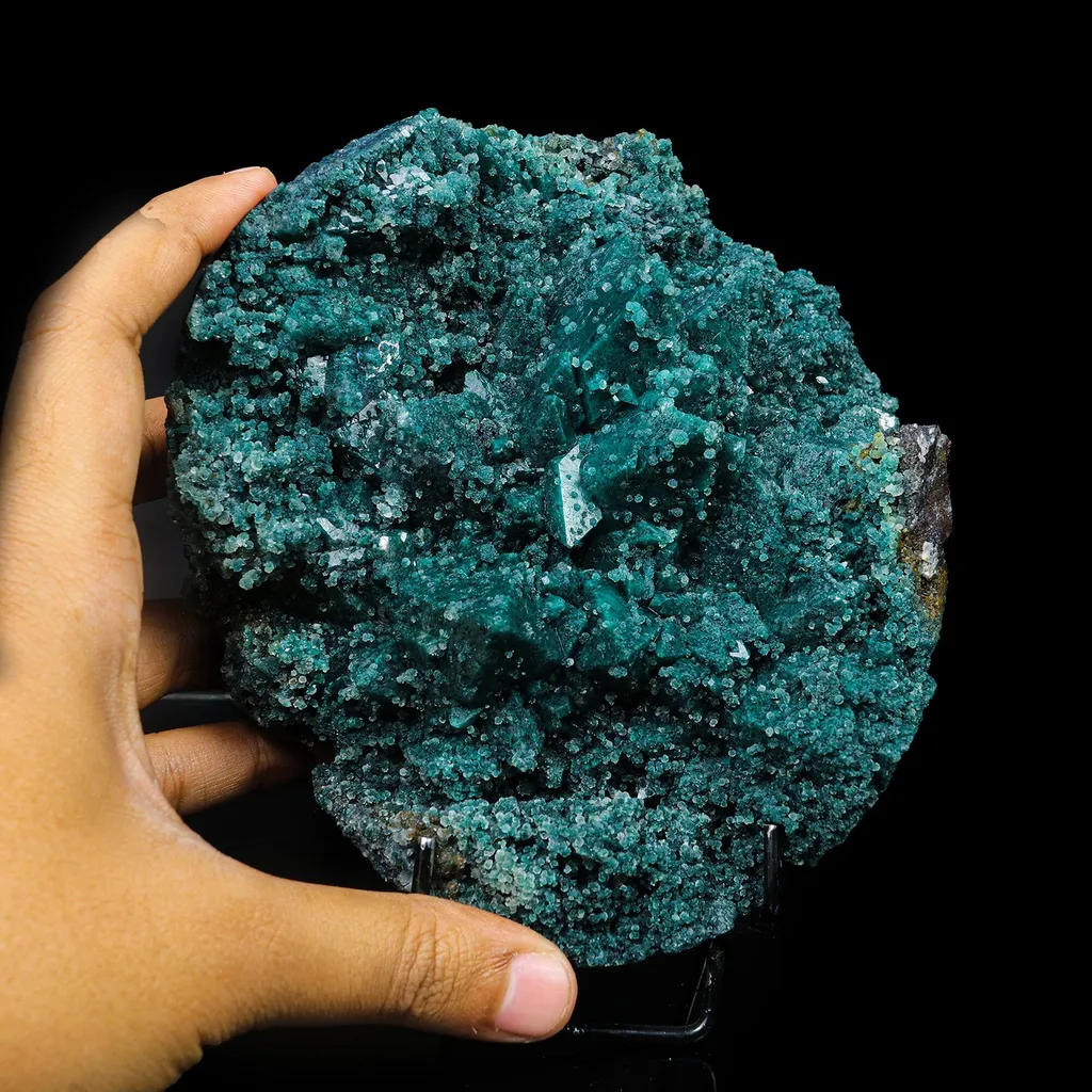 Marshy Apophyllite with Chalcedony Natural Mineral Specimen - image 4