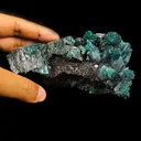 Marshy Apophyllite with Chalcedony Natural Mineral Specimen - image 5