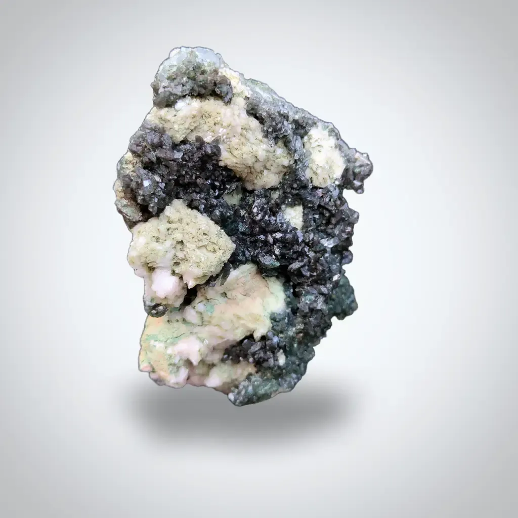 Marshy Apophyllite With Heulandite image