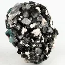 Marshy Apophyllite with Heulandite Natural Mineral Specimen - image 2