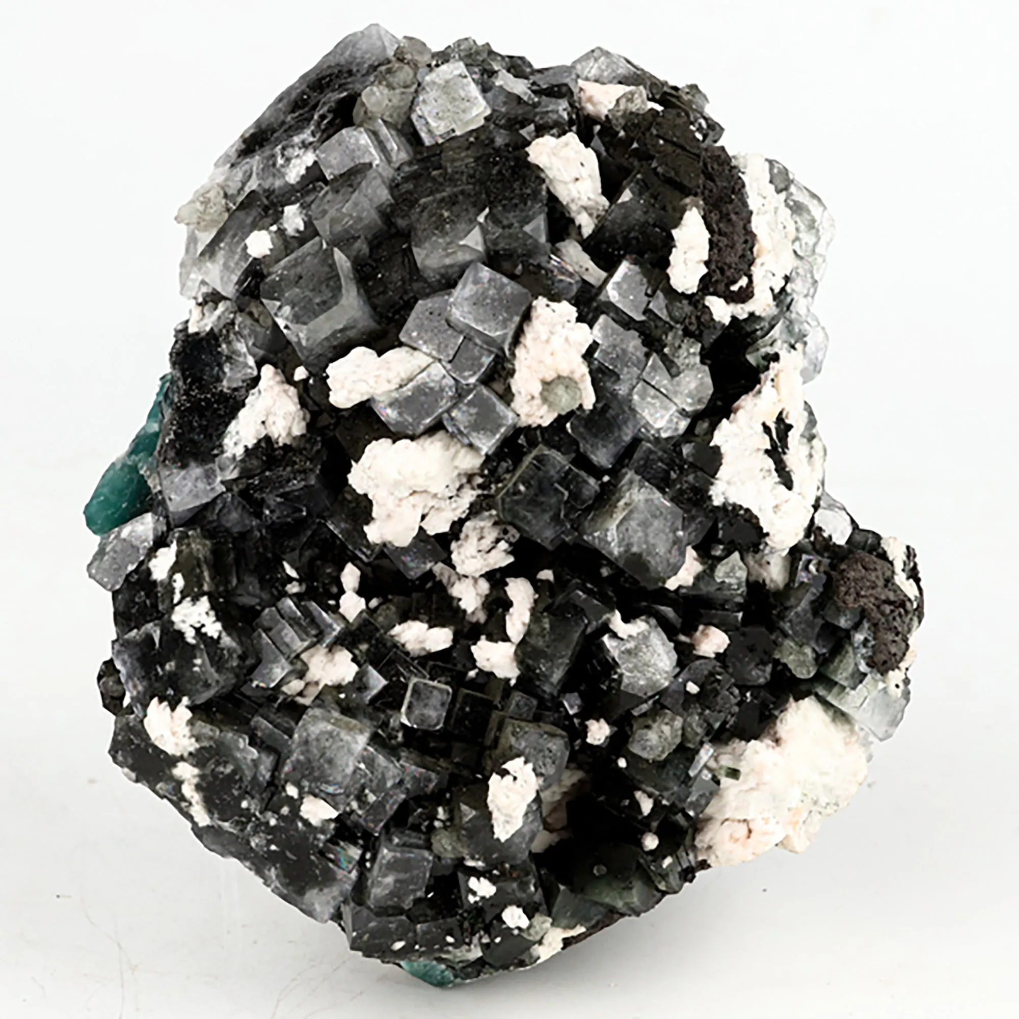 Marshy Apophyllite with Heulandite Natural Mineral Specimen - image 1