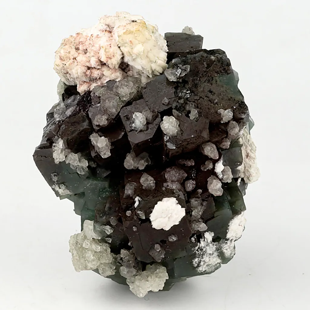 Marshy Apophyllite with Heulandite Natural Mineral Specimen image