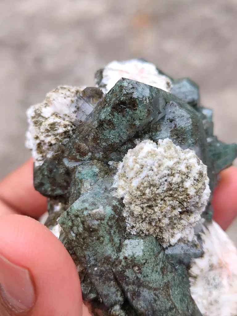 Marshy Apophyllite With Laumontite. From India - image 7