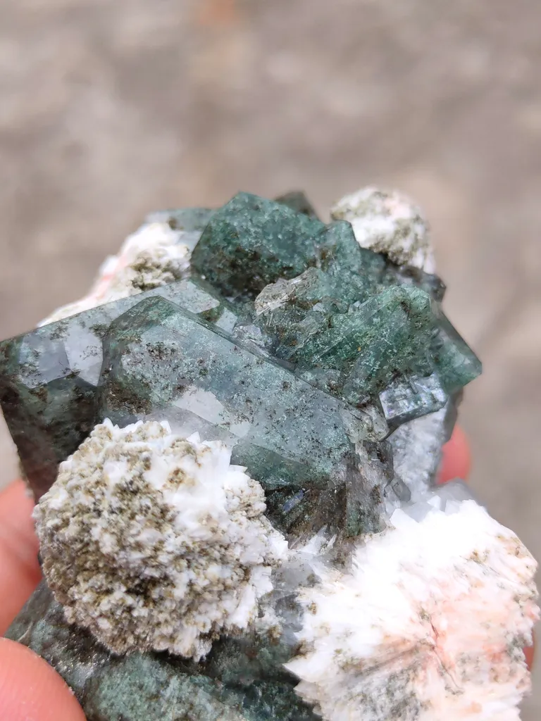 Marshy Apophyllite With Laumontite. From India - image 5