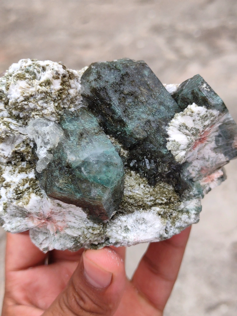 Marshy Apophyllite With Laumontite  Natural Mineral specimen - image 5