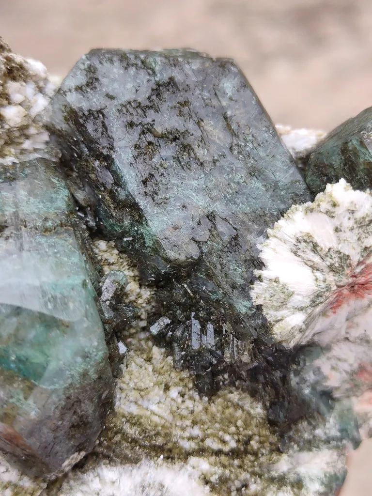 Marshy Apophyllite With Laumontite Natural Mineral specimen - image 6