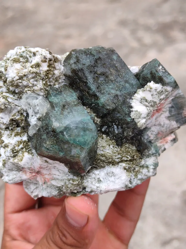 Marshy Apophyllite With Laumontite Natural Mineral specimen - image 5