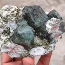Marshy Apophyllite With Laumontite  Natural Mineral specimen - image 5
