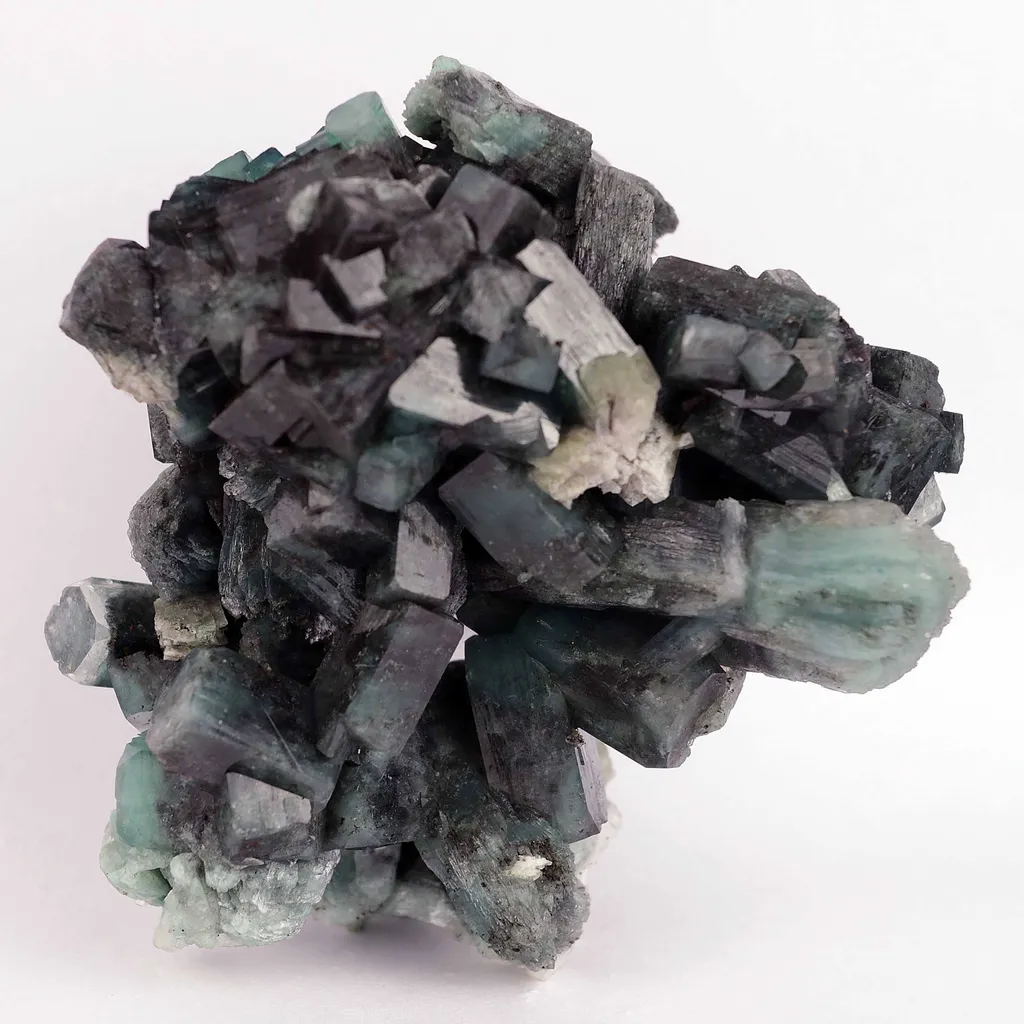 Marshy Apophyllite with Stilbite Natural Mineral Specimen image