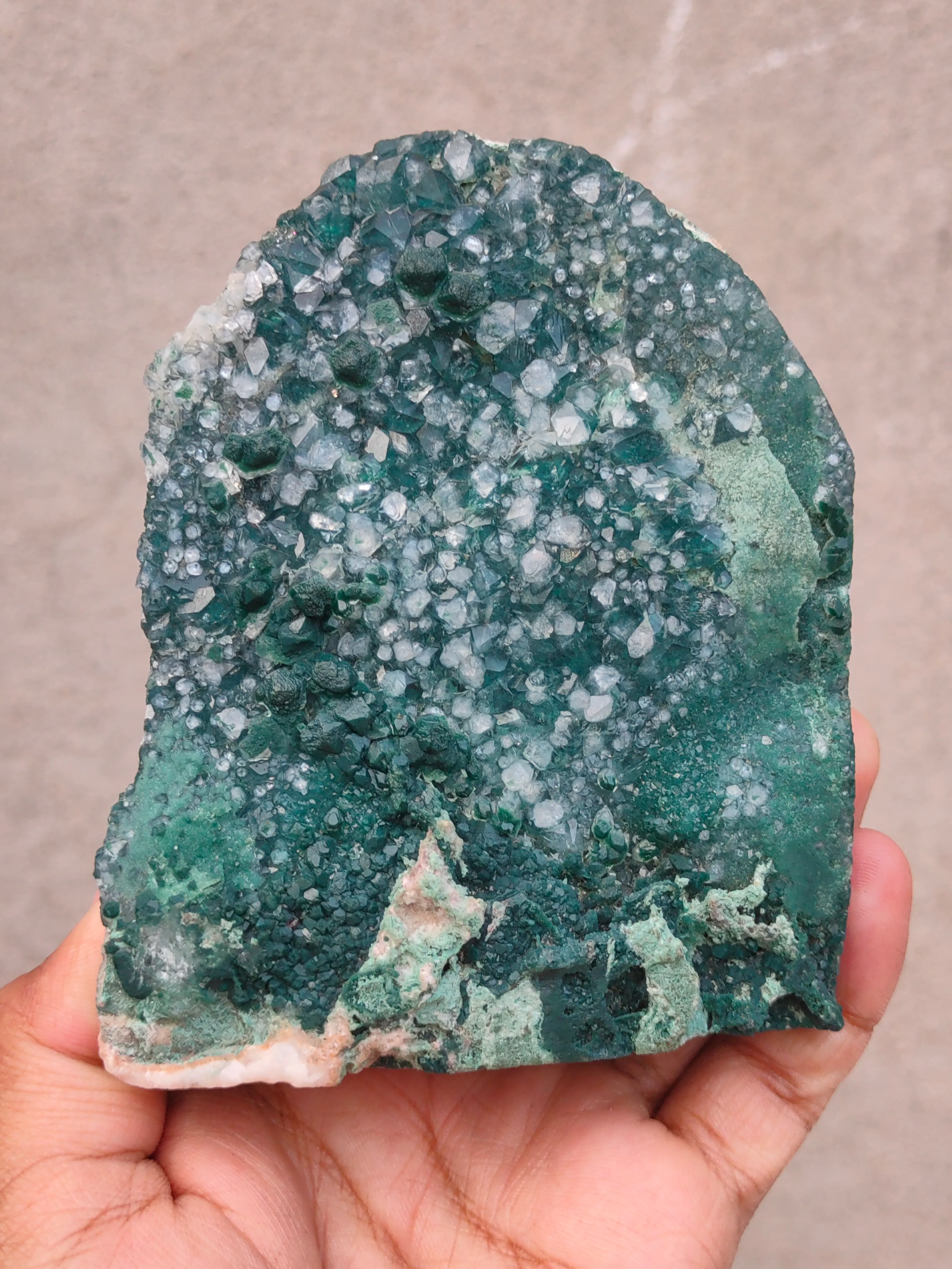 Marshy Celedonite Green Apophyllite - image 8