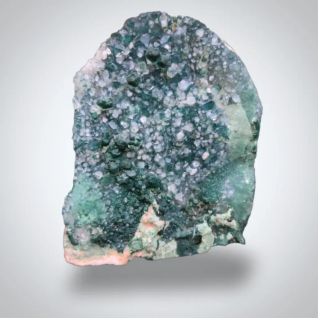 Marshy Celedonite Green Apophyllite image
