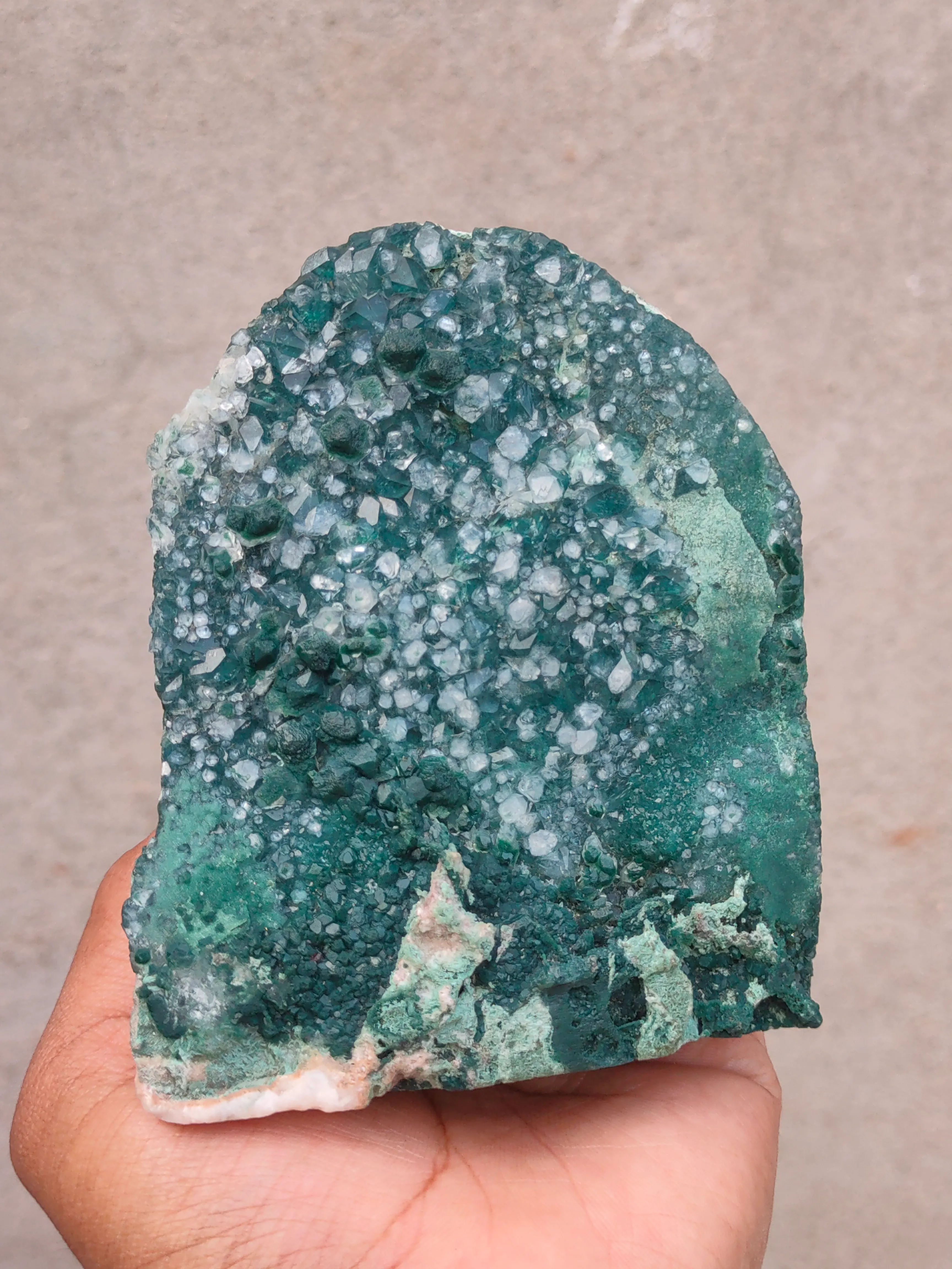 Marshy Celedonite Green Apophyllite - image 5