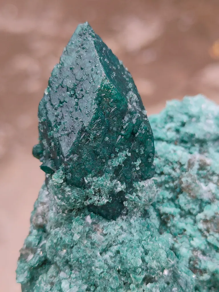 Marshy Celedonite Green Apophyllite Natural Mineral specimen - image 4