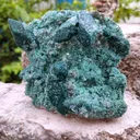 Marshy Celedonite Green Apophyllite Natural Mineral specimen - image 7