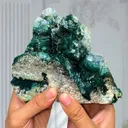 Marshy Disco Apophyllite Flower,  Both Side Minerals Specimen, Front and back. From India - image 10