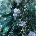 Marshy Disco Apophyllite Flower,  Both Side Minerals Specimen, Front and back. From India - image 2