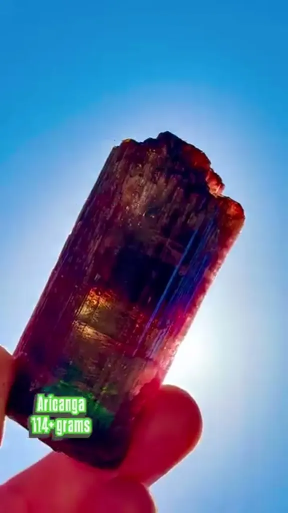 Massive Aricanga Tourmaline (114+ grams available) specifically those from… image