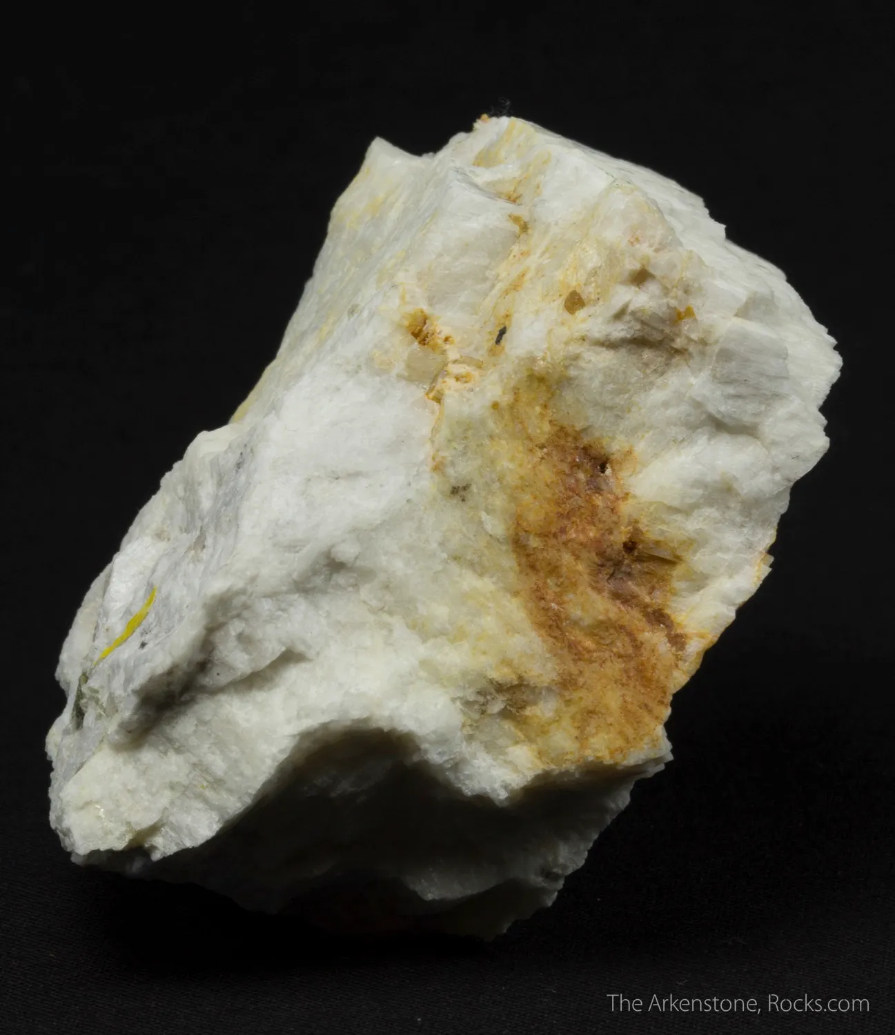 Matioliite (type locality) with Crandallite and Gormanite on Albite - image 3