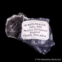 Matlockite (TL) on Galena - image 5