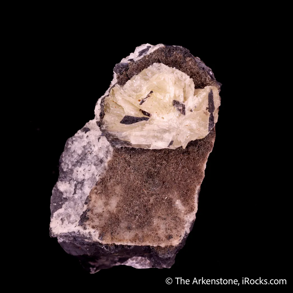 Matlockite (TL) on Galena - image 4