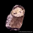 Matlockite (TL) on Galena - image 4