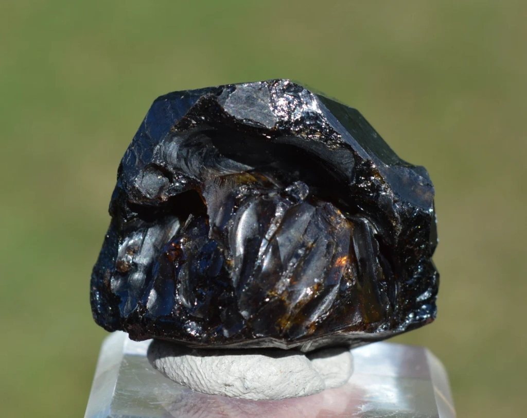 Melanite from Kouri 1 diggings, Kayes Region, Mali image