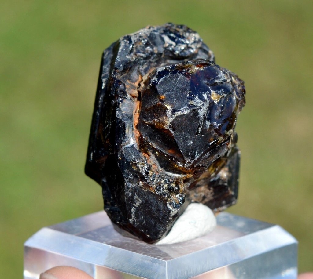 Melanite from Kouri 1 diggings, Kayes Region, Mali image