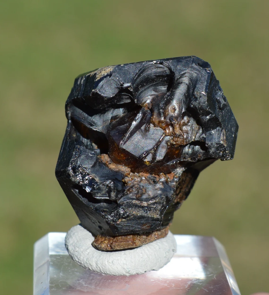 Melanite from Kouri 1 diggings, Kayes Region, Mali image