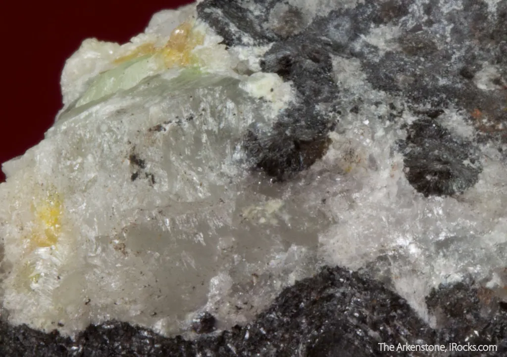 Mereheadite (type locality) with Crednerite (ex. BMNH) - image 4