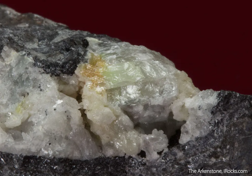 Mereheadite (type locality) with Crednerite (ex. BMNH) - image 3
