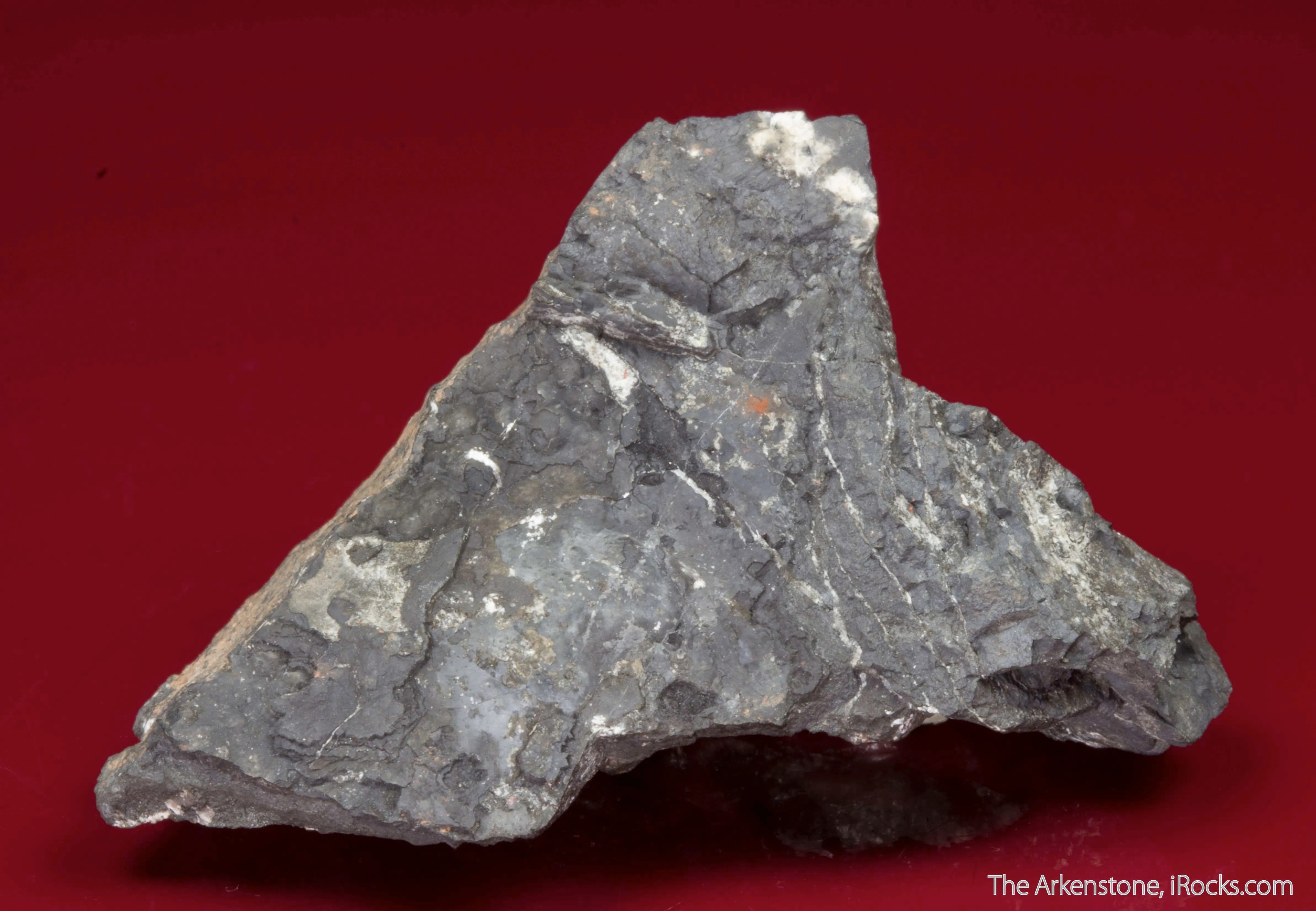 Mereheadite (type locality) with Crednerite (ex. BMNH) - image 2