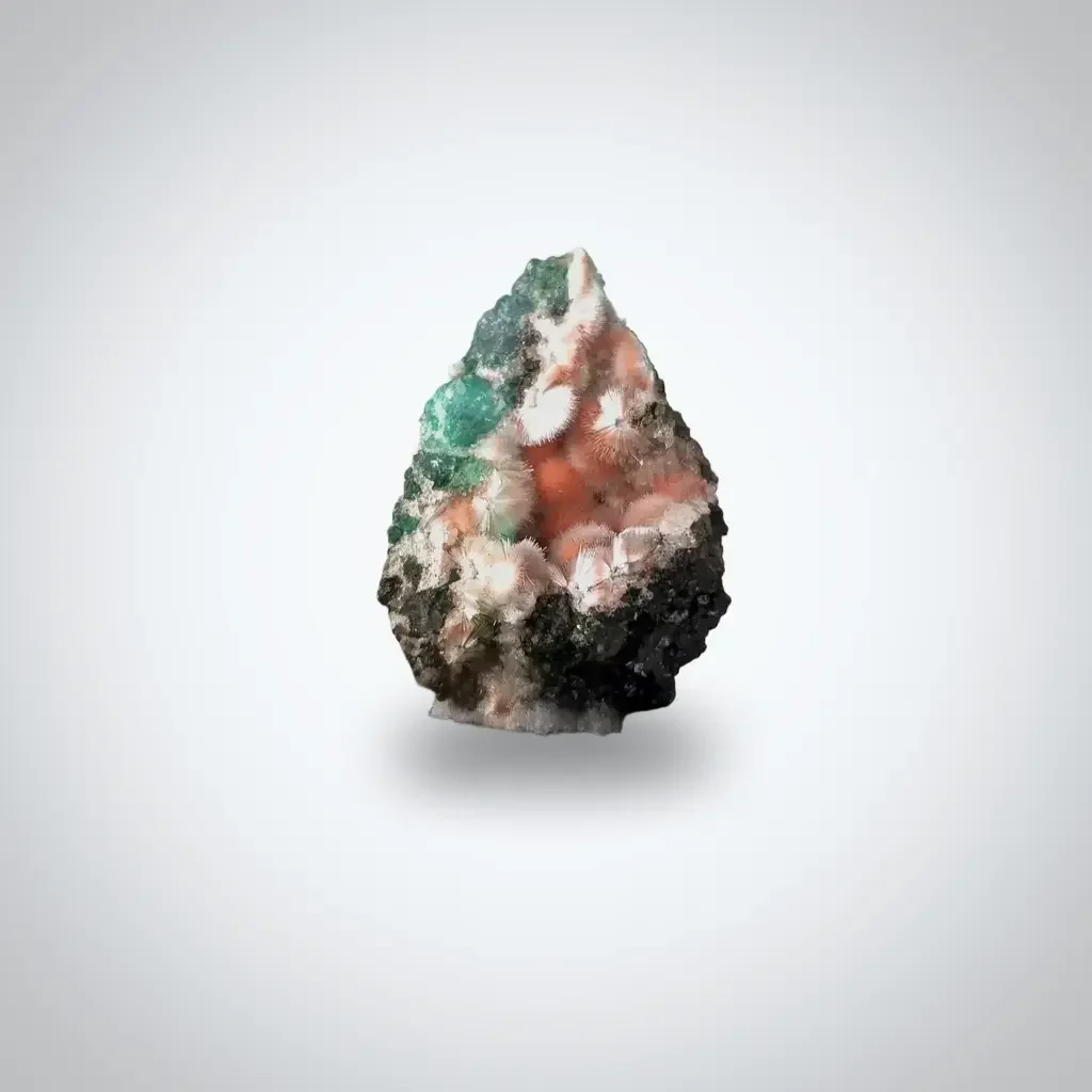 Mesolite from Deshgaon, Madhya Pradesh, India image