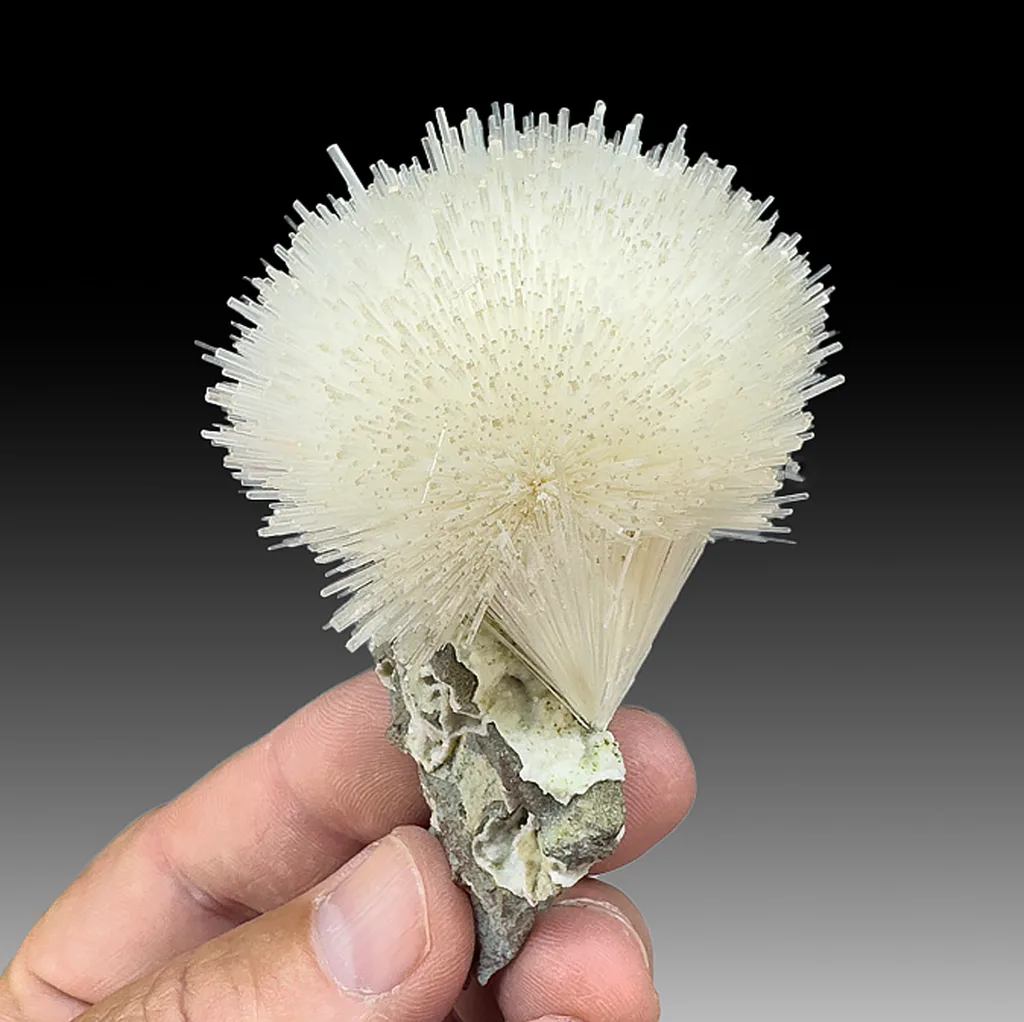 Mesolite from Pune District, Pune Division, Maharashtra, India image