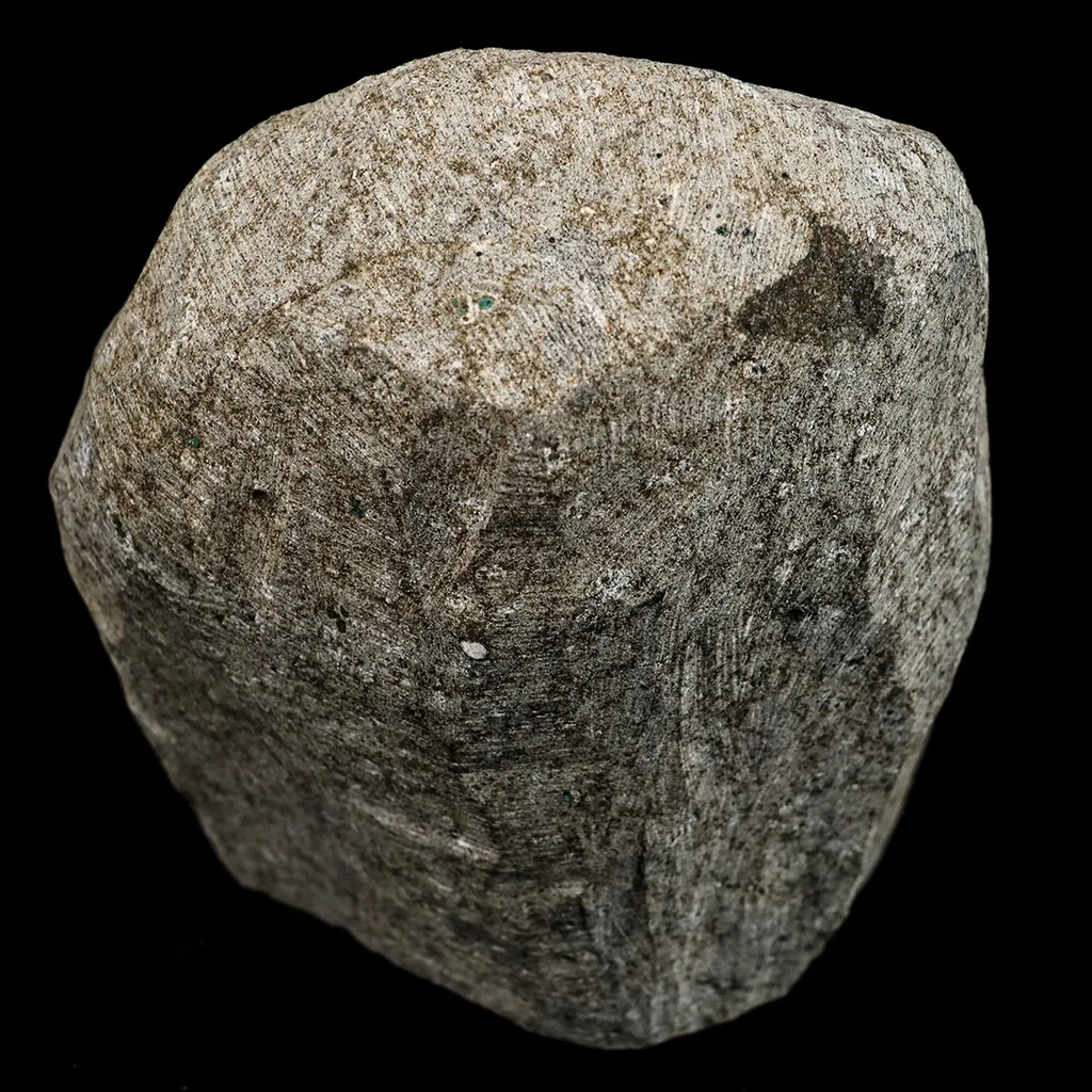 Mesolite Inside MM Quartz Geode Natural Mineral Specimen - image 4