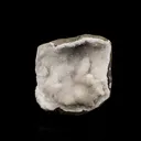 Mesolite Inside MM Quartz Geode Natural Mineral Specimen - image 1