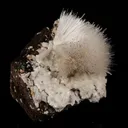 Mesolite on Heulandite Free Standing Natural Mineral Specimen - image 7