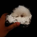 Mesolite on Heulandite Free Standing Natural Mineral Specimen - image 10