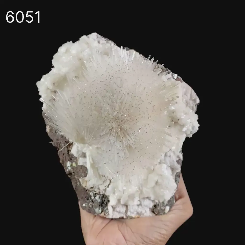 Mesolite on Heulandite Free Standing Natural Mineral Specimen - image 2