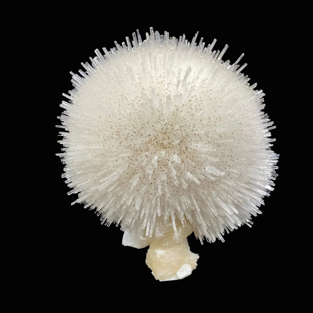 Mesolite on Mordenite Natural Mineral Specimen - image 3
