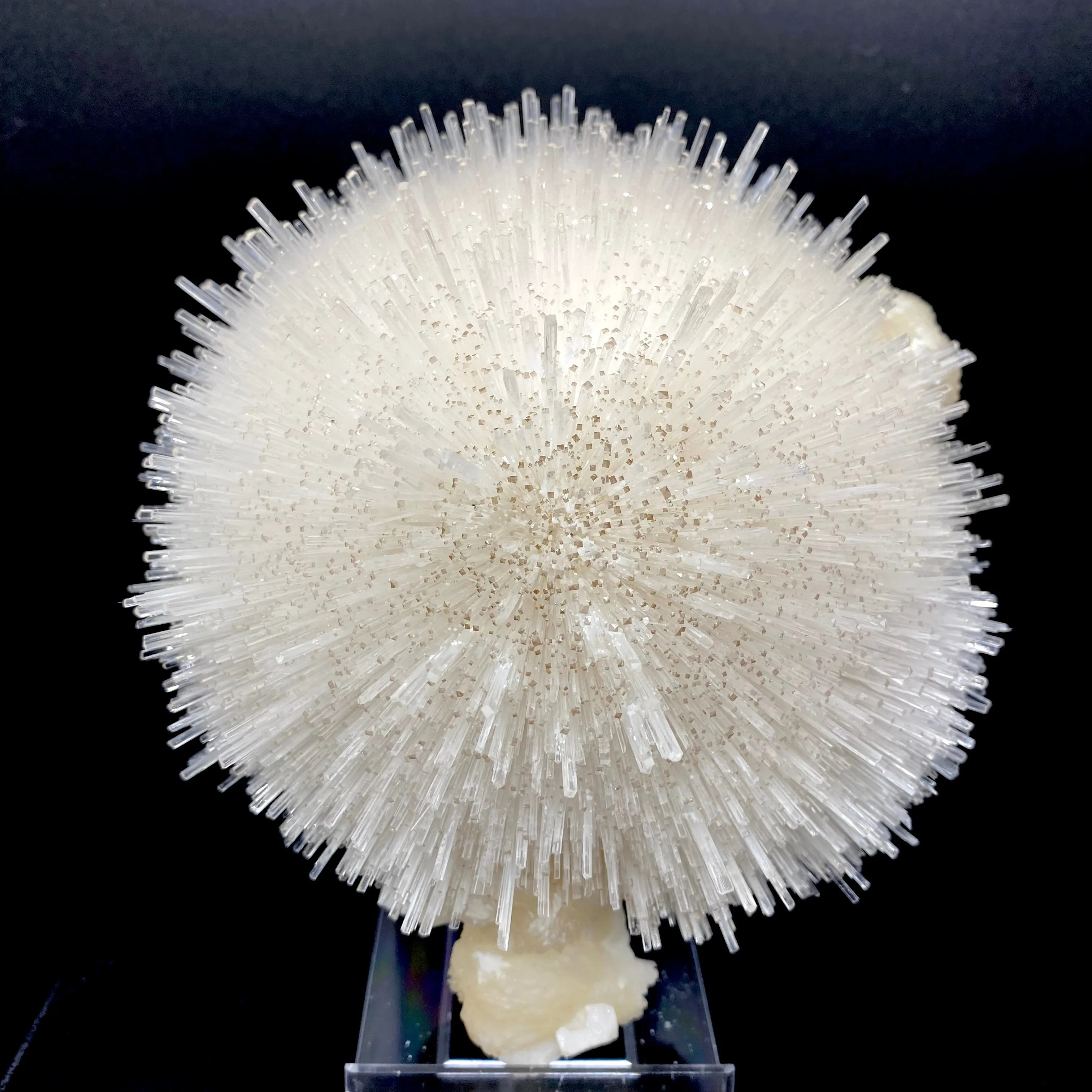 Mesolite on Mordenite Natural Mineral Specimen - image 4