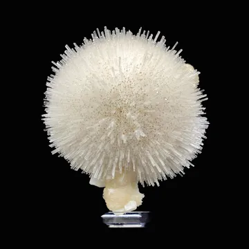 Mesolite on Mordenite Natural Mineral Specimen
